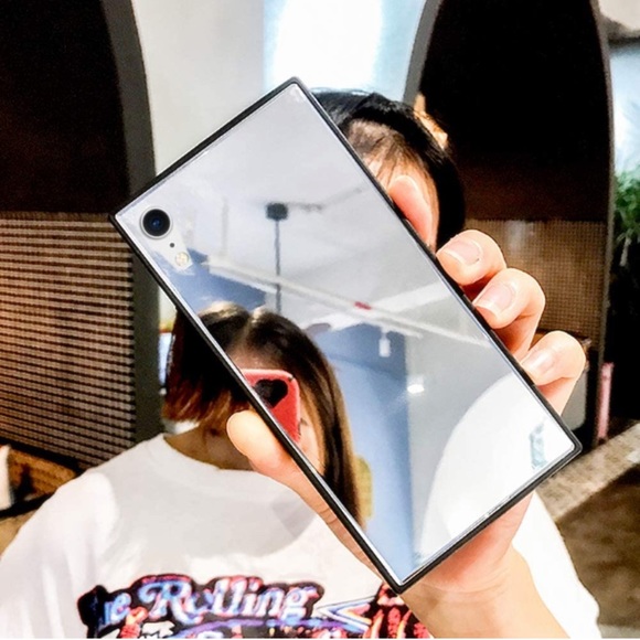 New Square Mirror iPhone Case for XR - Picture 3 of 9